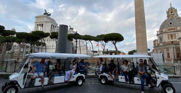 Rom: Private anpassbare 3-stündige Golf Cart Stadtführung
