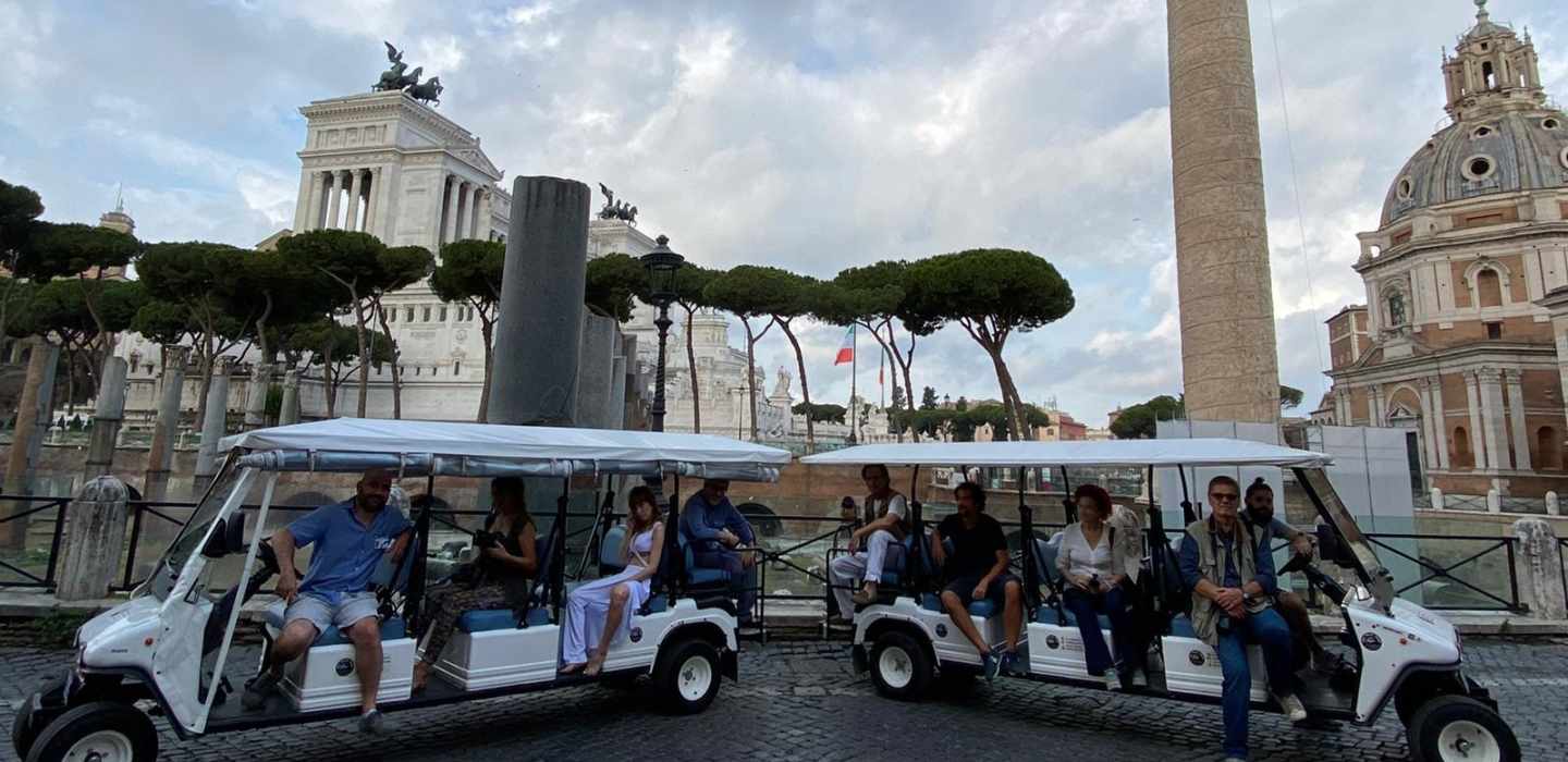 Rom: Private anpassbare Golfwagen-Stadtrundfahrt