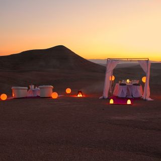 From Marrakesh: Sunset Camel Ride and Desert Bedouin Dinner