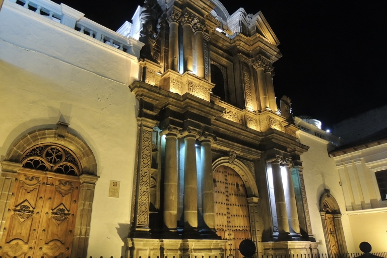 Quito: begeleide nachtwandeling door de stad