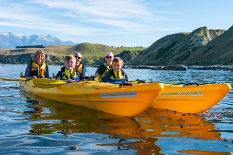 Kaikoura: Aventura familiar guiada em caiaque