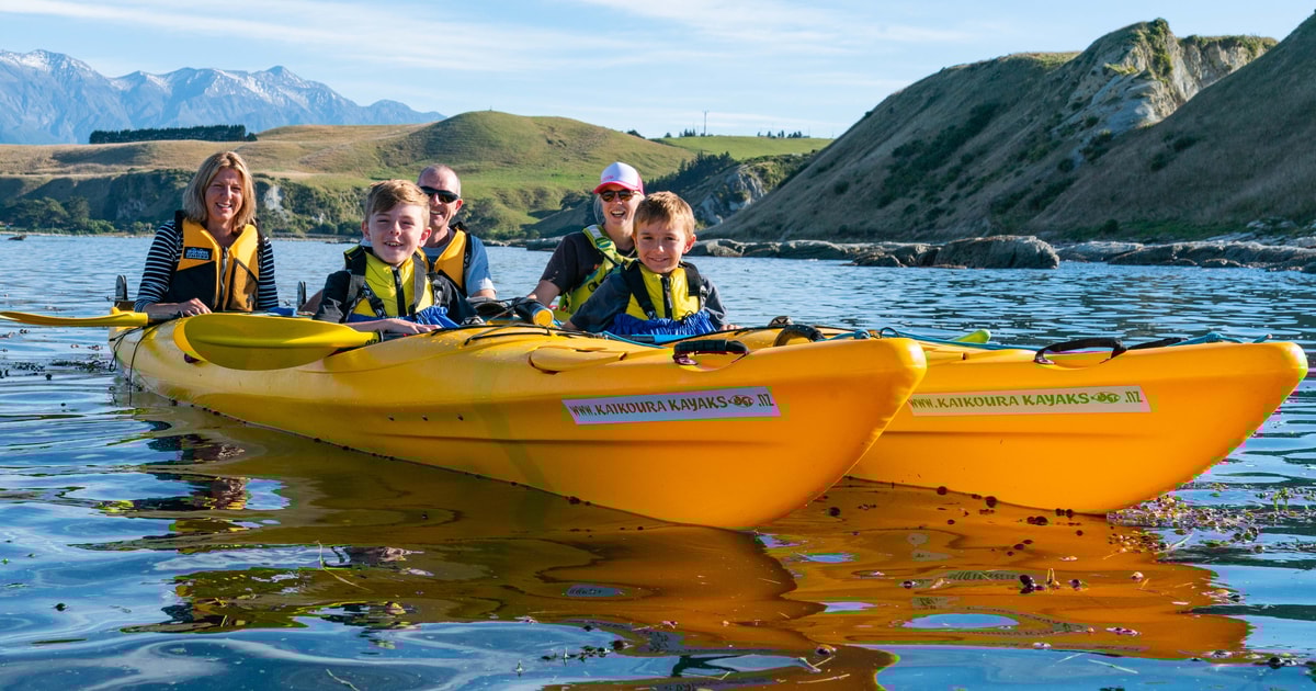 Kaikoura Guided Family Kayaking Adventure GetYourGuide