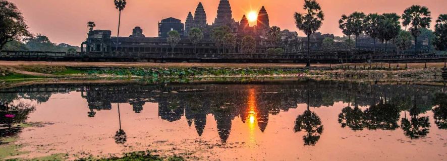 From Siem Reap: Angkor Wat Sunrise with Ta Prohm and Bayon