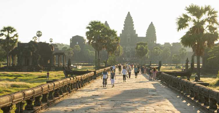 Siem Reap Angkor Wat Small Circuit Tour with Hotel Transfer GetYourGuide