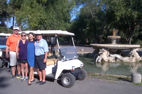 Rom: 4-stündige private Golf Cart Stadtführung am Nachmittag