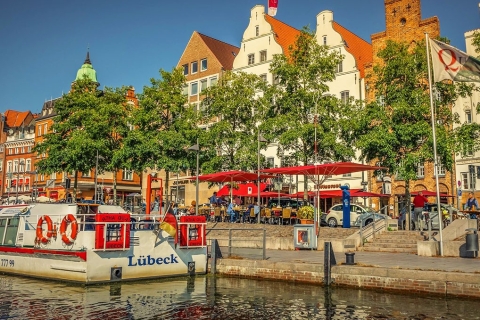 Lübeck: visite à pied autoguidée et chasse au trésor