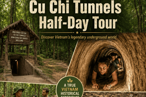 Cu Chi Tunnels Half-Day Adventure with Shooting Range Big group 35pax