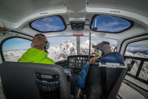 Glentanner: volo in elicottero di 25 minuti sulle montagne di Ben Ohau