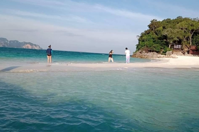 Krabi: croisière d'une journée complète avec tuba dans les sept îles avec dînerCroisière en hors-bord