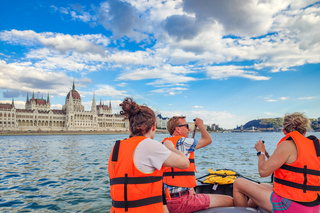 Rafting in Budapest