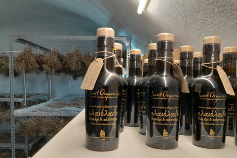 圣托里尼：有机农场私人农业教育之旅圣托里尼岛：私人农业教育参观有机农场