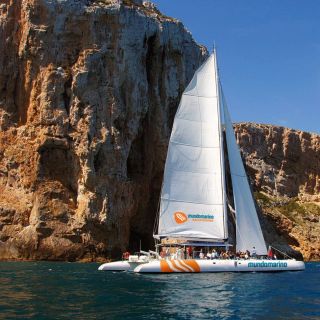 From Dénia & Jávea: Granadella Sailing Catamaran Excursion