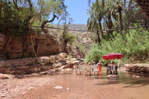 Depuis Agadir : randonnée guidée dans la vallée paradisiaque avec baignade