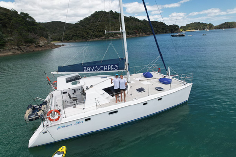 Bay of Islands: Segelnder Katamaran Charter mit Mittagessen