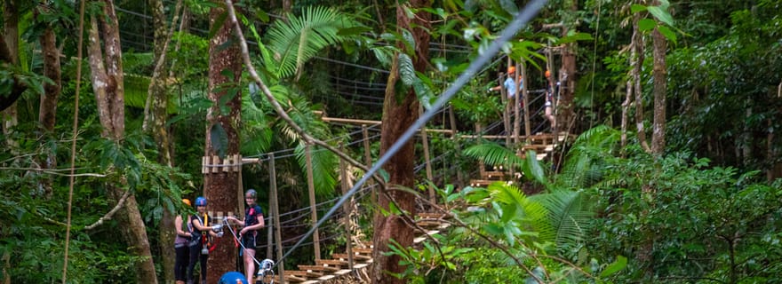 Port Douglas : Visite du parc national de Daintree, croisière et zipline
