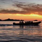 Magischer Sonnenuntergang über den Sanguinaires ab Ajaccio/Porticcio – Aperitif