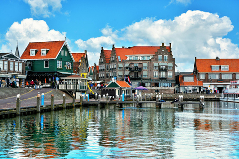 Amsterdam : Visite privée : moulins à vent, Volendam, château de TeslaAmsterdam visite privée verte Moulins à vent, Volendam, château