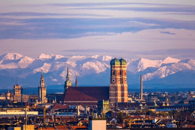 From Augsburg: Munich, Bavaria, and the Alps Airplane Tour Flight with Roundtrip Transfer from Munich