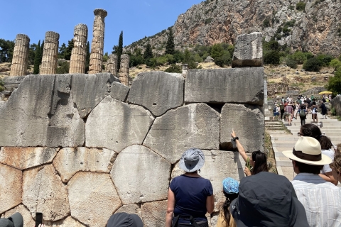 Ab Athen: Delphi-Tagesausflug mit mehreren Stopps und Führung