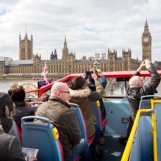 London: Walking Tour, Hop-on Hop-off Bus, and River Cruise