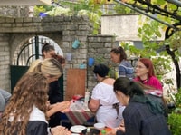 Gjirokastra, traditionele Albanese Vegoriaanse kookklasse - Housity