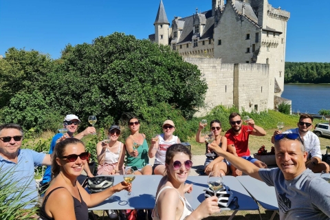 Au départ de Saumur : Vallée de la Loire - Voyage privé de 2 jours à vélo sur le thème du vin