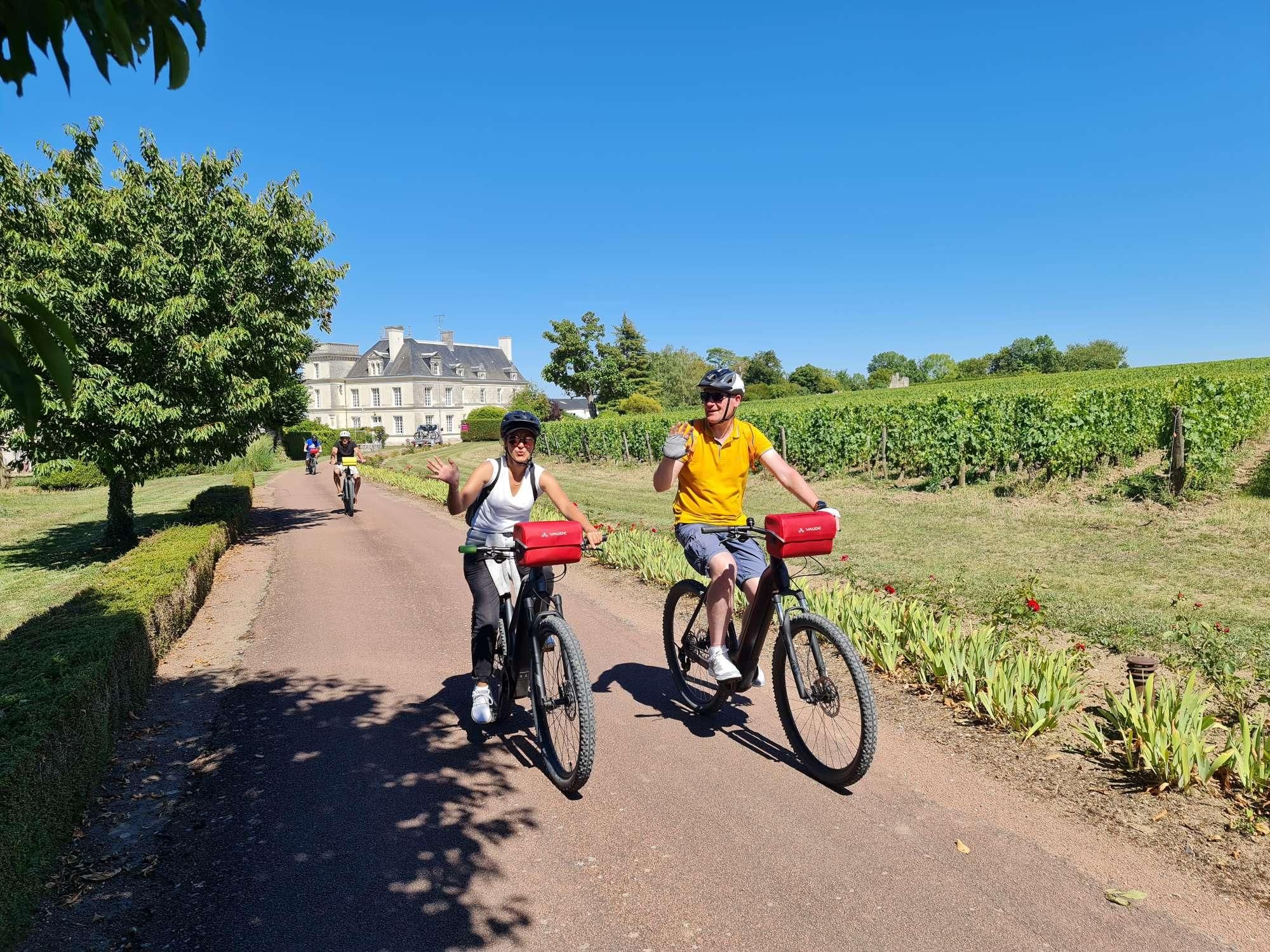 Ab Saumur: Private 2-tägige Wein-Radtour im Loiretal