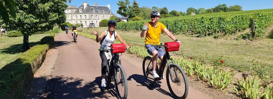 Depuis Saumur : excursion privée de deux jours à vélo dans la vallée de la Loire