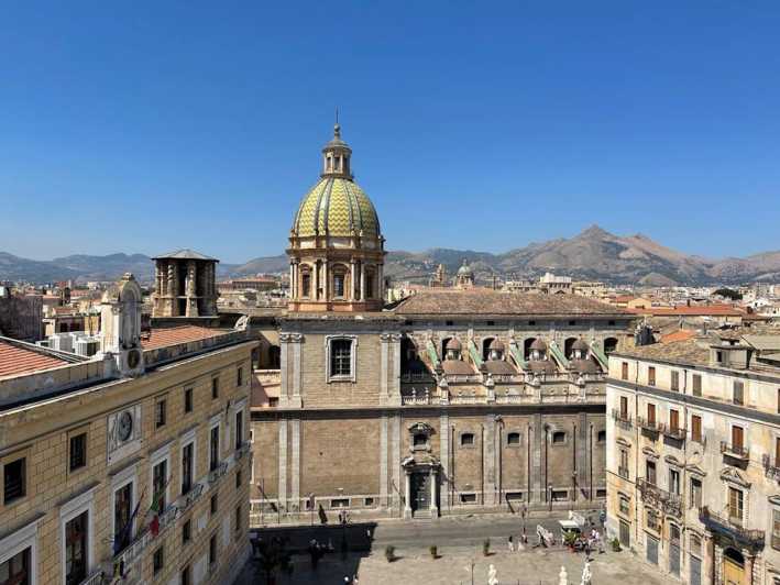 Palermo: tour a piedi del centro storico con vista sui tetti