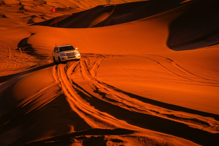 Doha : Quad, rallye dans les dunes, balade à dos de chameau, visite de la mer intérieureQuadbike (1 heure) avec balade en chameau, Dune Bashing, Sandboarding,