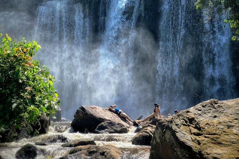 Angkor Wat & Kulen Mountain Waterfall 2 Days Private Tour