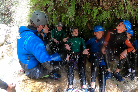 Från Granada: Rio Verde Canyoning Tour med lunch