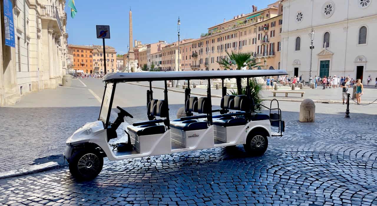 Rom: Vormittags Food Tour mit dem Golfwagen Rom: Vormittags Food Tour mit dem Golfwagen