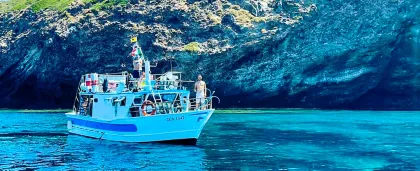 Cagliari: Private Holzboot-Tour ab Teulada