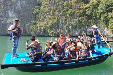 Ha Long 1 dag kleine groep & kajakHa Long bay hafl day vertrekt vanuit de haven van Tuan Chau.