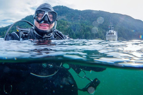 Vancouver: Nurkowanie z łodzi w zatoce Horseshoe Bay