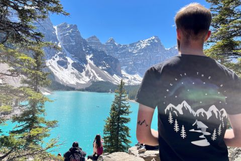 Au départ de Calgary : Visite privée d'une journée dans les parcs nationaux de Banff et Yoho