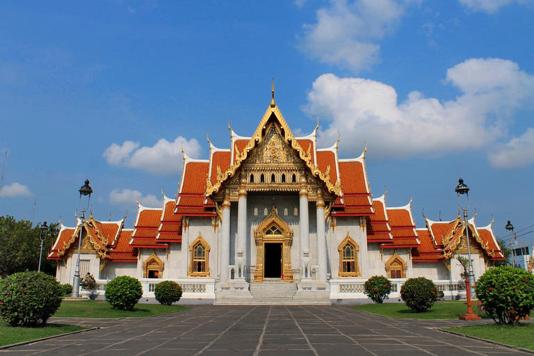 Bangkok: excursion privée en bateau Thonburi Longtail et visite de Wat Pho