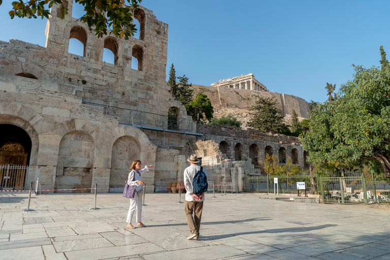 Athene: privéwandeling door de Akropolis en de wijk Plaka