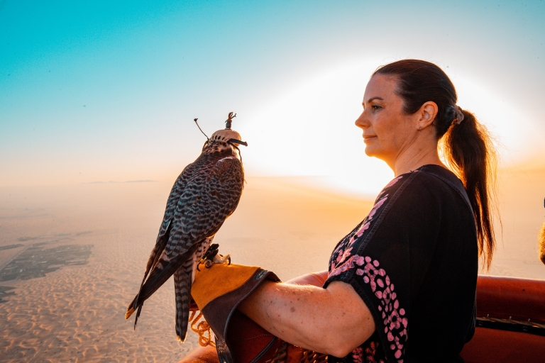 Dubai: ballonvaart over de woestijn