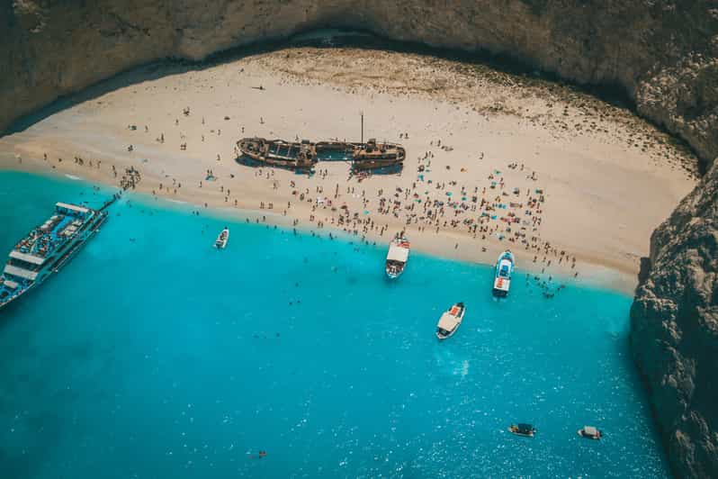 From Kefalonia: Zakynthos Boat Trip with Navagio Swim Stop | GetYourGuide