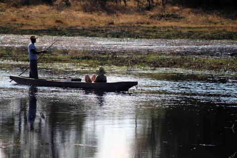 Maun: 2 nachten of 1 nacht Okavango Delta kampeertrip3 dagen 2 nachten