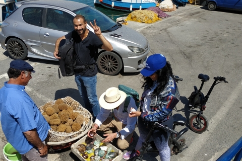 Héraklion: visite privée de la ville d'Ecobike-dégustation de nourriture-dégustation de vinHéraklion: visite guidée en vélo électrique avec nourriture et vin