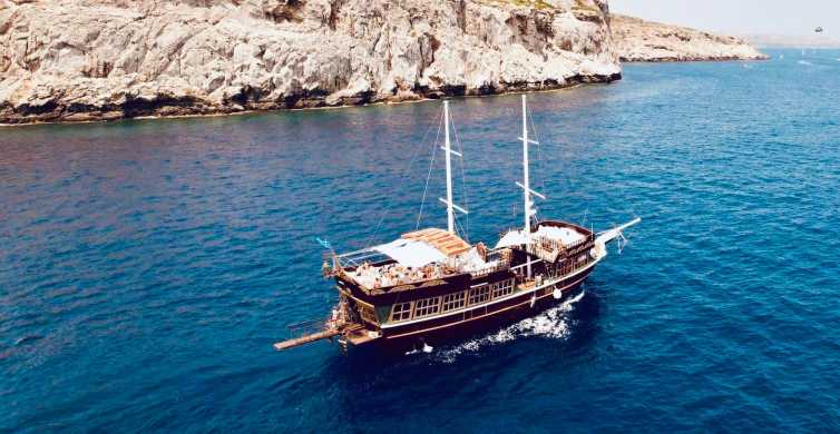 Rhodes All Inclusive Day Cruise with BBQ & Unlimited Drinks GetYourGuide