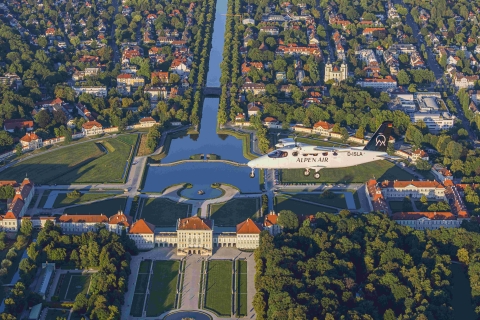 From Augsburg: Munich, Bavaria, and the Alps Airplane Tour Flight with Roundtrip Transfer from Munich