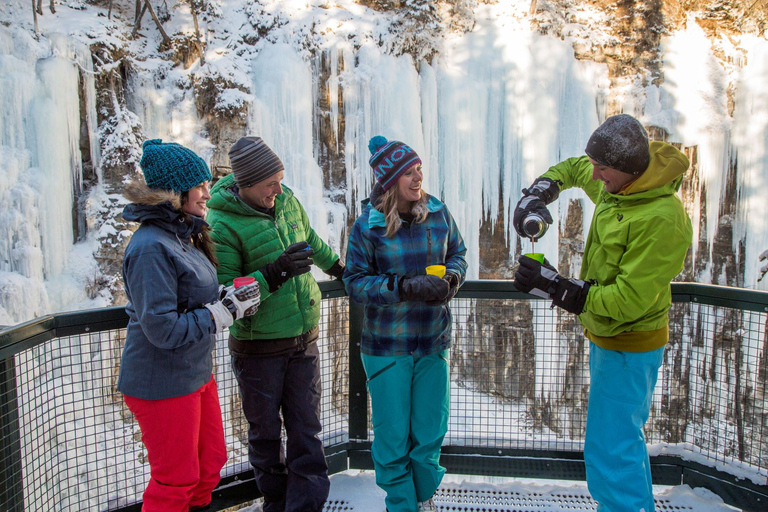 Von Banff aus: Johnston Canyon Geführte Eiswanderung