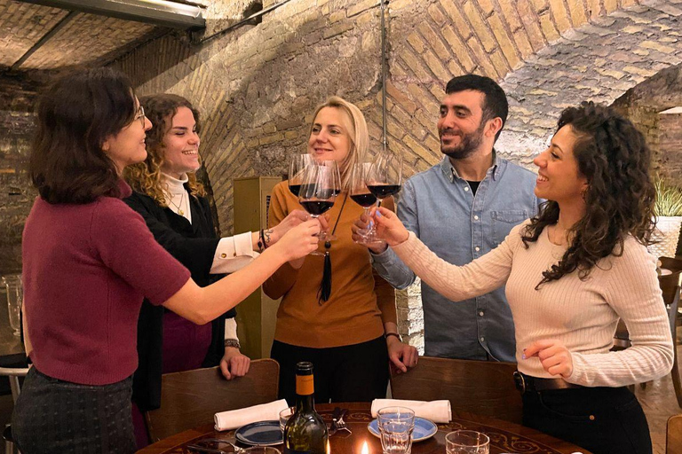 Rome: Exclusive Candlelight dinner in Agrippa's Roman Bath Shared Dinner