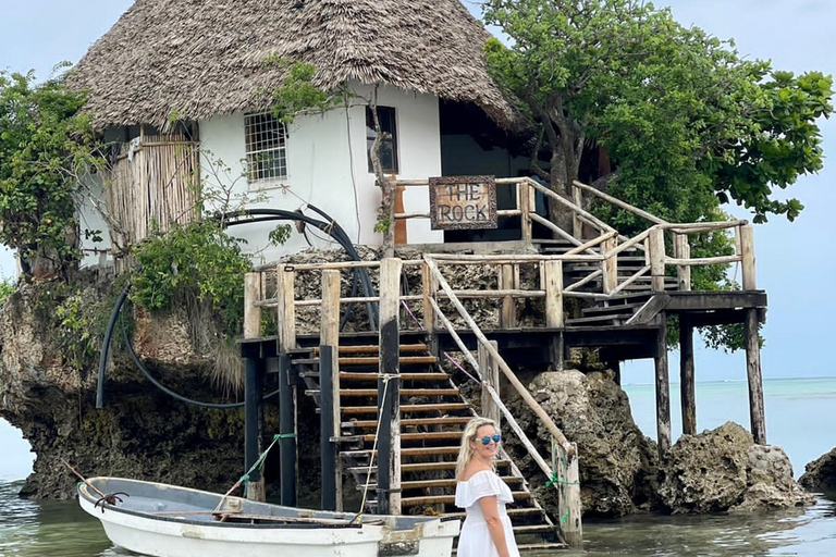 Zanzibar: bezoek restaurant Rock en rondleiding grot