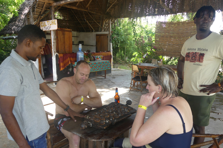 Zanzibar: Restaurangen Rock och besök i en grottaLunch med matlagningslektion