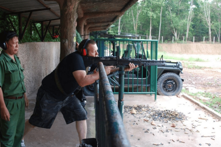 Cidade de Ho Chi Minh: Túneis de Cu Chi e experiência de tiro com arma de fogo